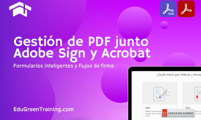 Curso Certificado Gestión de PDF junto Adobe Sign