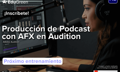 Producción de Podcast y AFX en Audition