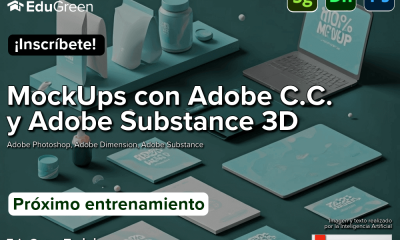 Flujos Creativos para MockUps con herramientas de Creative Cloud y Substance