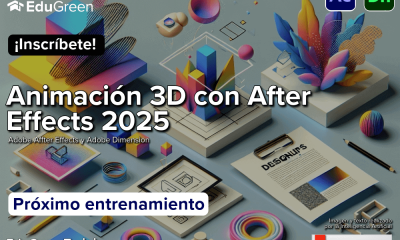 Animación 3D con After Effects, Dimension, Cinema 4D y Texturas Raytrace