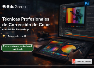 Técnicas Profesionales de Corrección de Color con Adobe Photoshop